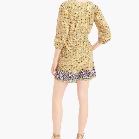 J.Crew Point Sur Summer Paisley Romper - Picture 2 of 12